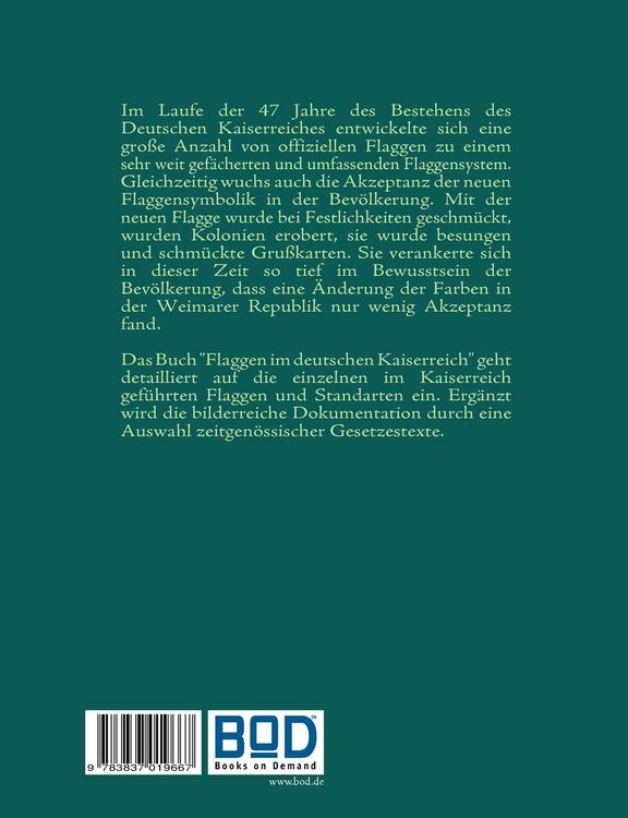 Produktbild: Flaggen im deutschen Kaiserreich