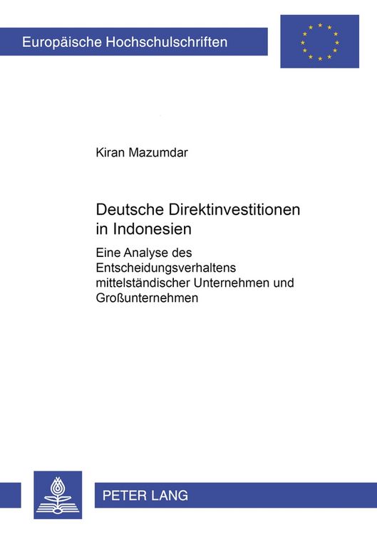 Produktbild: Deutsche Direktinvestitionen in Indonesien