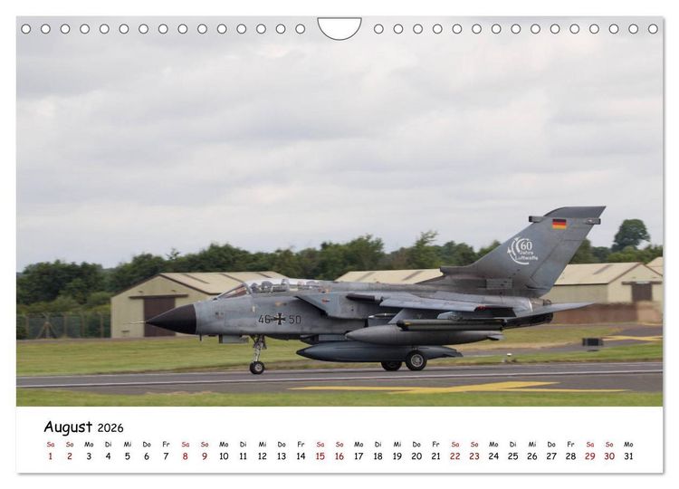 Produktbild: Milit&auml;rjets Panavia Tornado (Wandkalender 2026 DIN A4 quer), CALVENDO Monatskalender