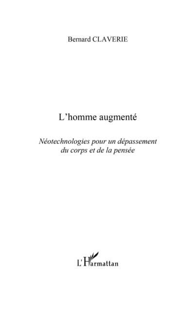 Produktbild: Homme augmente L'
