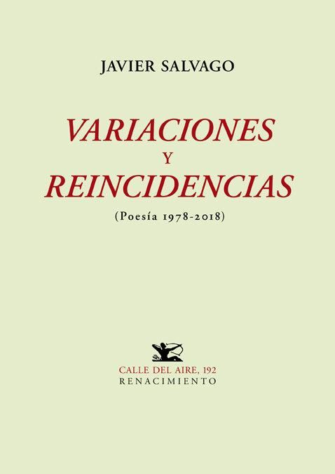 Produktbild: Variaciones y reincidencias : poes&iacute;a 1978-2018