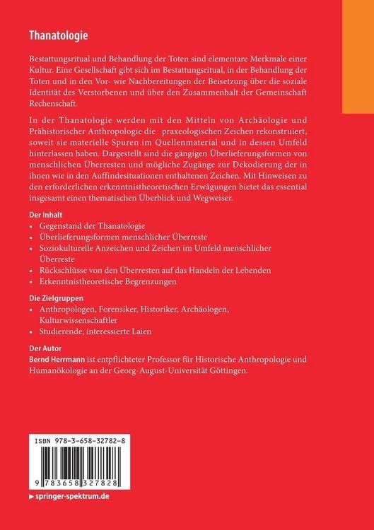 Produktbild: Thanatologie