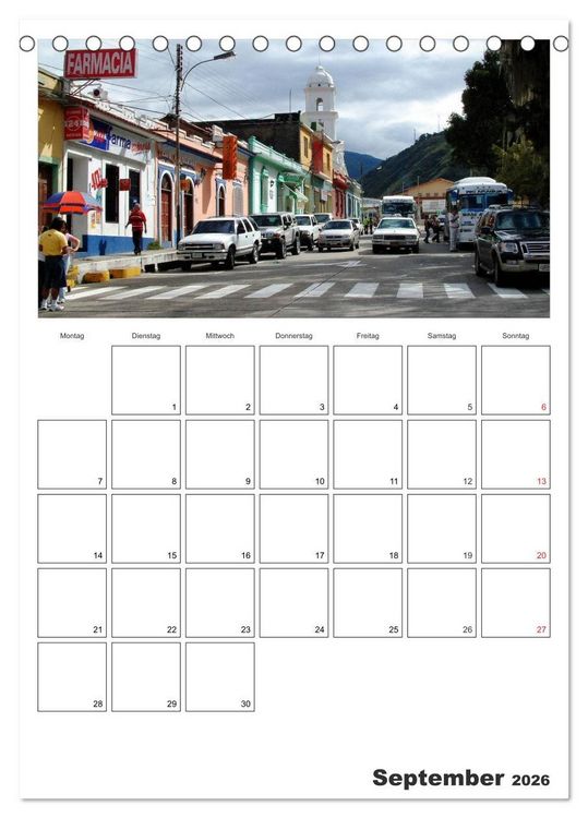 Produktbild: Venezuela - Land der Kontraste (Tischkalender 2026 DIN A5 hoch), CALVENDO Monatskalender
