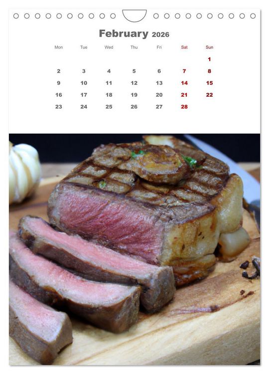 Produktbild: Culinary Creations (Wall Calendar 2026 DIN A4 portrait), CALVENDO 12 Month Wall Calendar