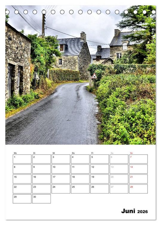 Produktbild: Stra&szlig;enansichten (Tischkalender 2026 DIN A5 hoch), CALVENDO Monatskalender