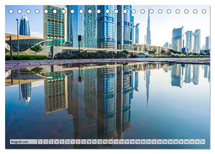 Produktbild: Dubai - Traumstadt der Scheichs (Tischkalender 2026 DIN A5 quer), CALVENDO Monatskalender