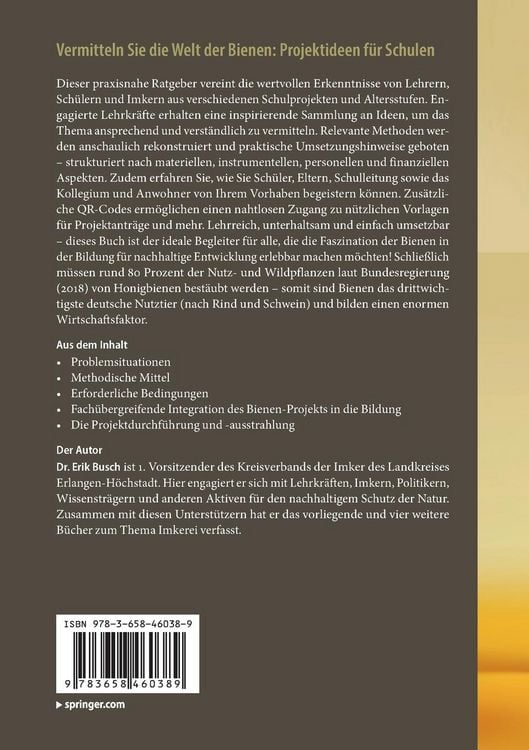 Produktbild: Der Wirtschaftsfaktor Bienen &ndash; ein Praxisprojekt