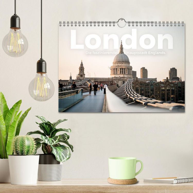 Produktbild: London - Die faszinierende Hauptstadt Englands. (Wandkalender 2026 DIN A4 quer), CALVENDO Monatskalender