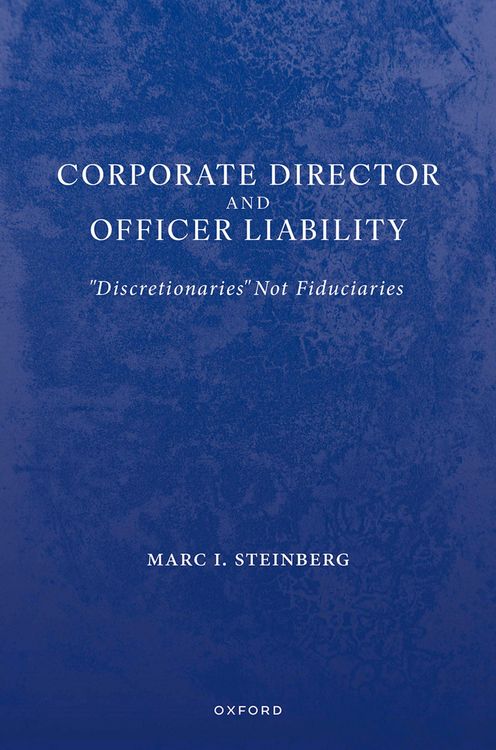 Produktbild: Corporate Director and Officer Liability