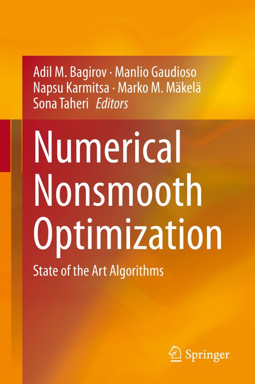 Produktbild: Numerical Nonsmooth Optimization