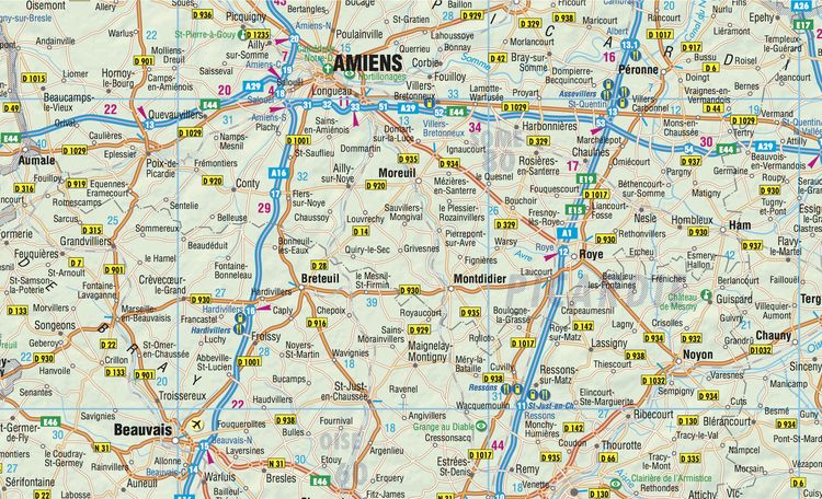 Produktbild: Frankreich 1 : 875 000