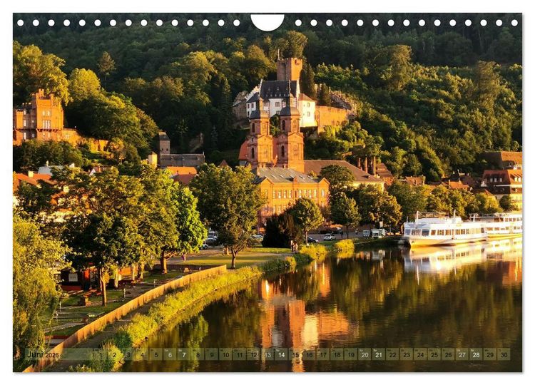 Produktbild: Romantisches Miltenberg am Main (Wandkalender 2026 DIN A4 quer), CALVENDO Monatskalender