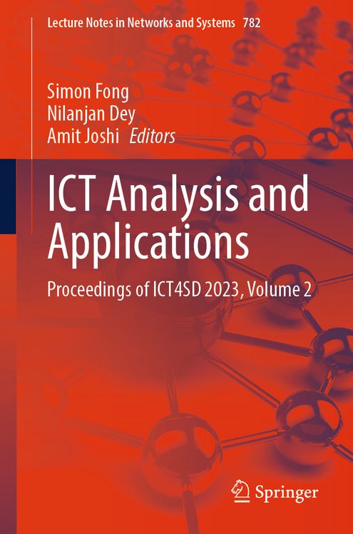 Produktbild: ICT Analysis and Applications
