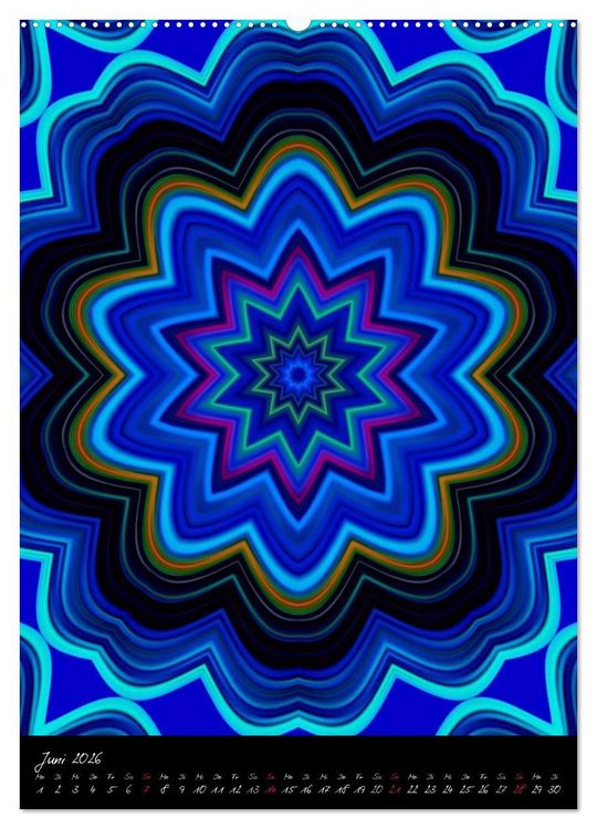 Produktbild: Mandala - Esoterik & Meditation (hochwertiger Premium Wandkalender 2026 DIN A2 hoch), Kunstdruck in Hochglanz