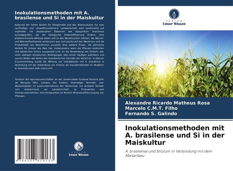 Produktbild: Inokulationsmethoden mit A. brasilense und Si in der Maiskultur