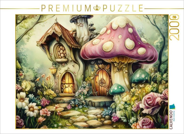 Produktbild: CALVENDO Puzzle Fantasievolle Oasen | 2000 Teile Lege-Gr&ouml;&szlig;e 90x67cm Foto-Puzzle f&uuml;r gl&uuml;ckliche Stunden
