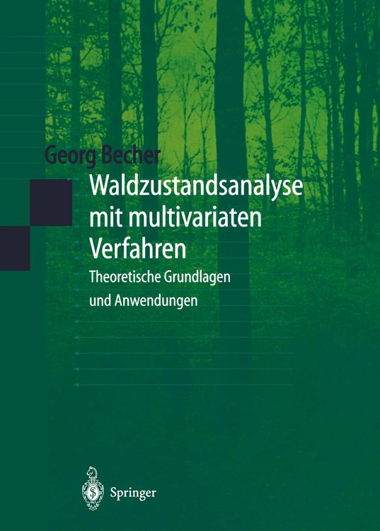 Produktbild: Waldzustandsanalyse mit multivariaten Verfahren