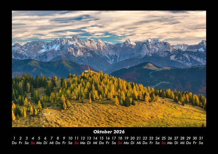 Produktbild: Berge 2026 Fotokalender DIN A3