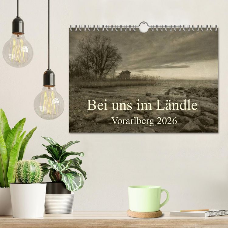 Produktbild: Bei uns im L&auml;ndle - Vorarlberg 2026 (Wandkalender 2026 DIN A4 quer), CALVENDO Monatskalender