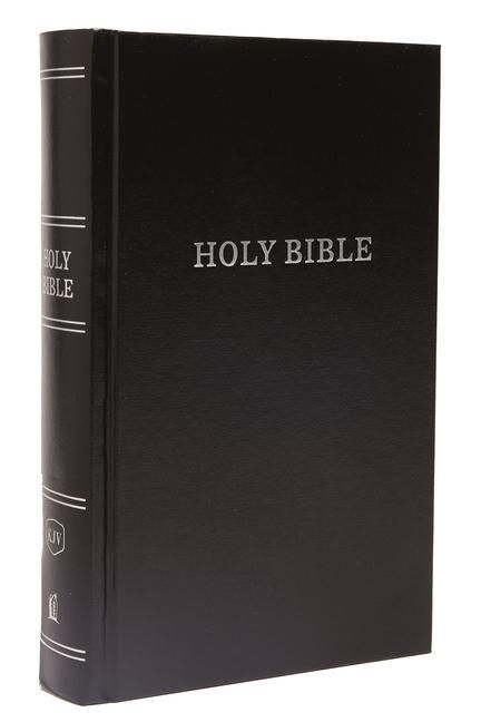 Produktbild: KJV, Pew Bible, Large Print, Hardcover, Black, Red Letter Edition