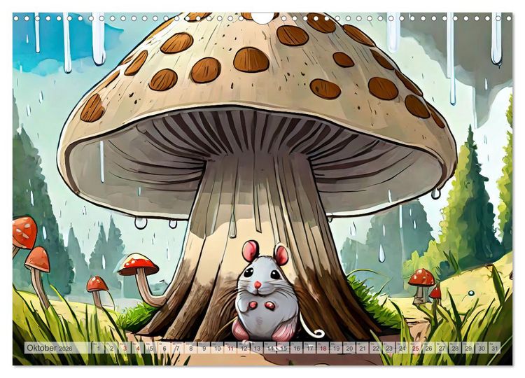 Produktbild: Kinderlieder - In Bildern (Wandkalender 2026 DIN A3 quer), CALVENDO Monatskalender