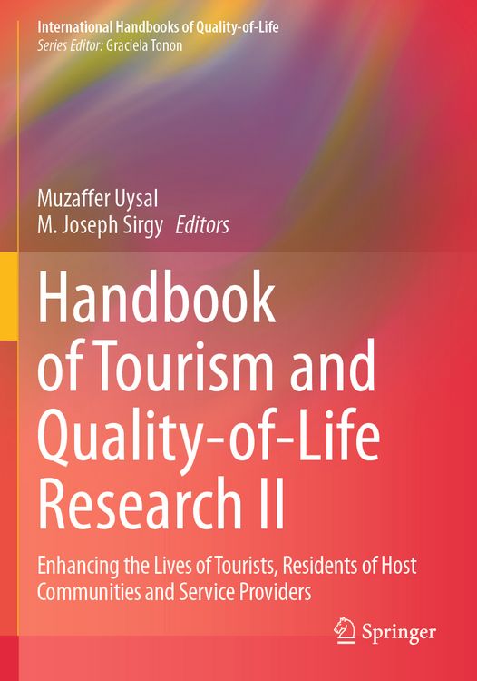 Produktbild: Handbook of Tourism and Quality-of-Life Research II