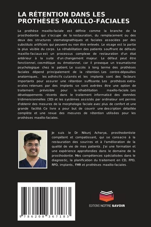 Produktbild: La R&eacute;tention Dans Les Proth&egrave;ses Maxillo-Faciales