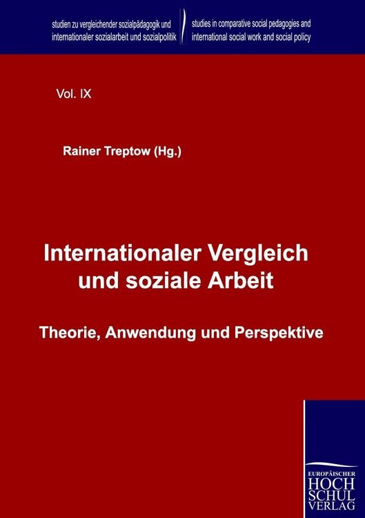 Produktbild: Internationaler Vergleich und soziale Arbeit
