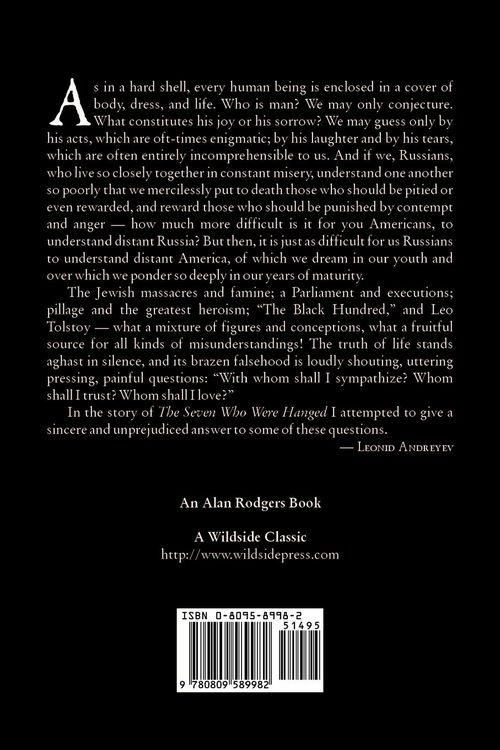 Produktbild: The Seven Who Were Hanged by Leonid Nikolayevich Andreyev, Fiction