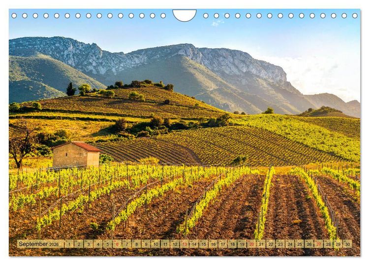 Produktbild: Pyr&eacute;n&eacute;es-Orientales. Natursch&ouml;n: Frankreichs Perle im S&uuml;den (Wandkalender 2026 DIN A4 quer), CALVENDO Monatskalender