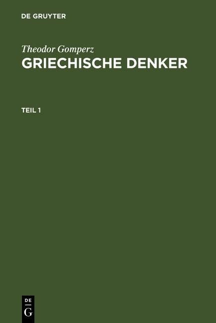 Produktbild: Griechische Denker