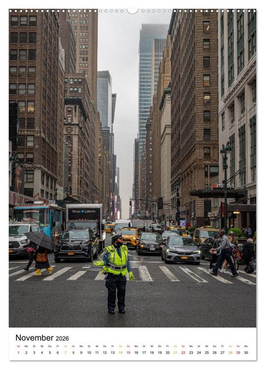Produktbild: New York, Facetten einer Stadt (hochwertiger Premium Wandkalender 2026 DIN A2 hoch), Kunstdruck in Hochglanz