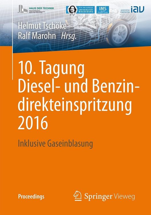 Produktbild: 10. Tagung Diesel- und Benzindirekteinspritzung 2016