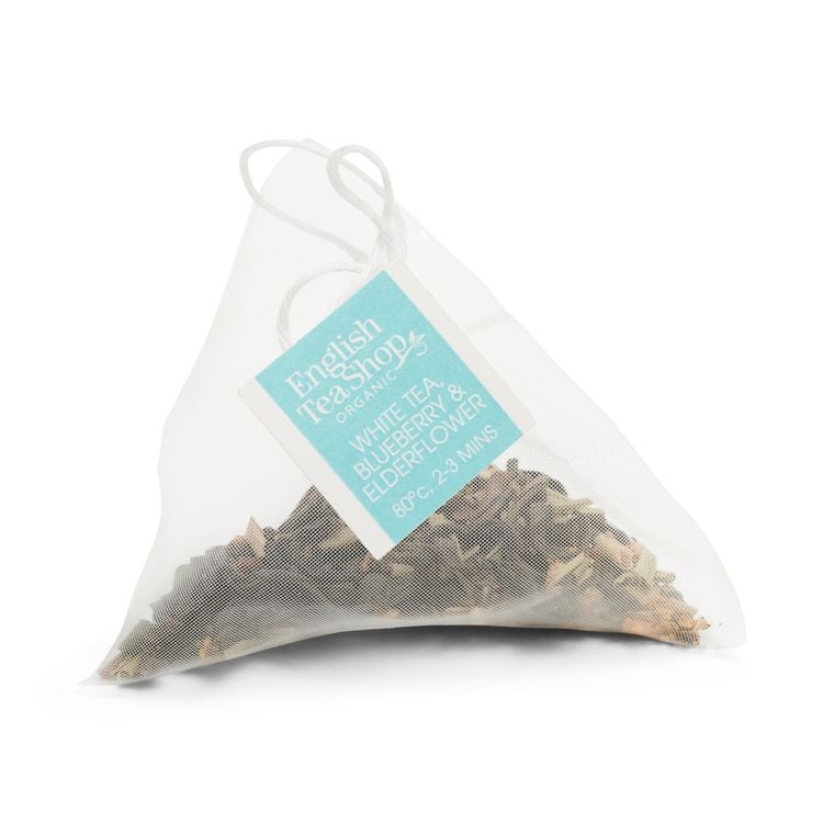 Produktbild: Aromatisierter Wei&szlig;er Tee, Blaubeere & Holunderbl&uuml;te , BIO