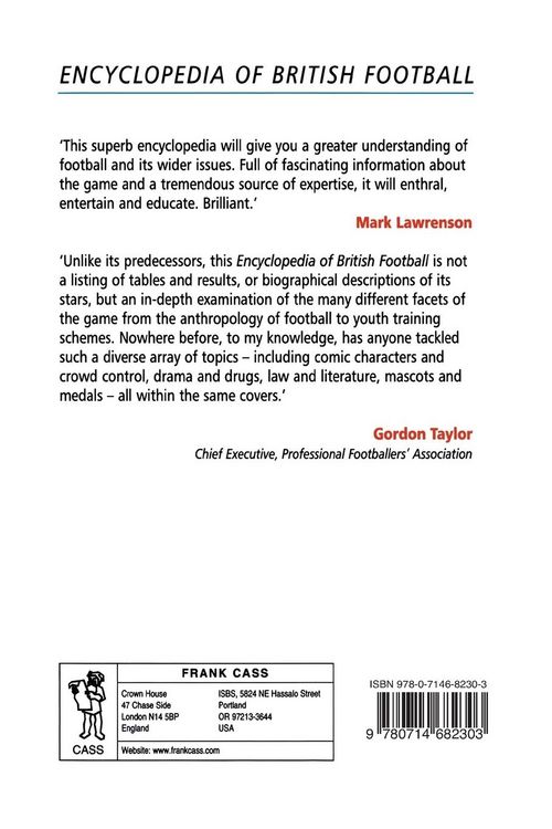 Produktbild: Encyclopedia of British Football