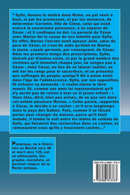Produktbild: Vie de Ca&iuml;us Julius C&eacute;sar