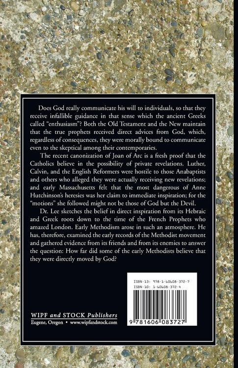 Produktbild: The Historical Backgrounds of Early Methodist Enthusiasm