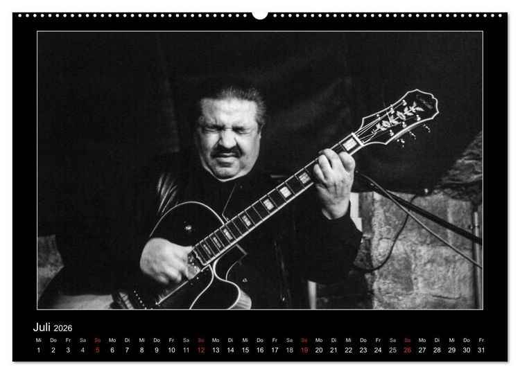 Produktbild: Jazz onstage (hochwertiger Premium Wandkalender 2026 DIN A2 quer), Kunstdruck in Hochglanz