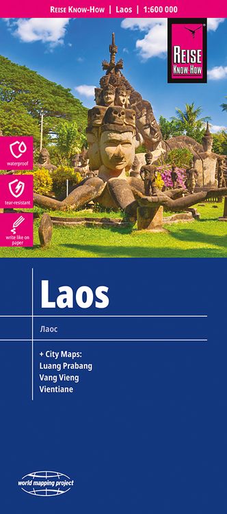 Produktbild: Reise Know-How Landkarte Laos
