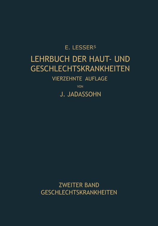 Produktbild: Lehrbuch der Haut- und Geschlechtskrankheiten