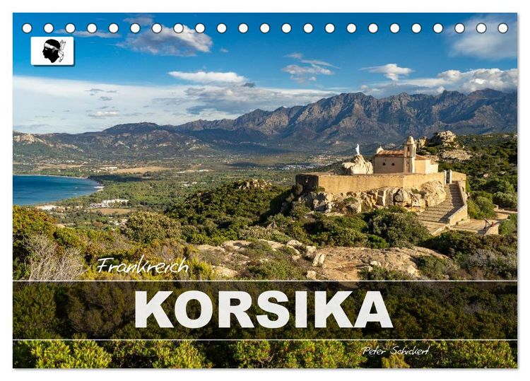 Produktbild: Frankreich - Korsika (Tischkalender 2026 DIN A5 quer), CALVENDO Monatskalender
