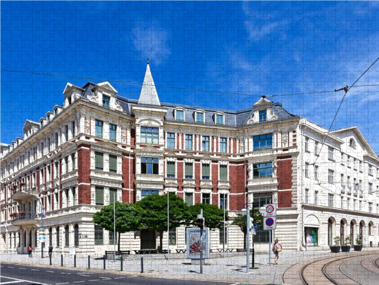 Produktbild: CALVENDO Puzzle G&ouml;rlitz | 1000 Teile Lege-Gr&ouml;&szlig;e 64x48cm Foto-Puzzle f&uuml;r gl&uuml;ckliche Stunden
