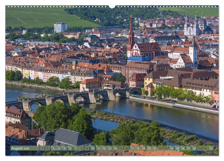 Produktbild: Romantisches Mainfranken (hochwertiger Premium Wandkalender 2026 DIN A2 quer), Kunstdruck in Hochglanz