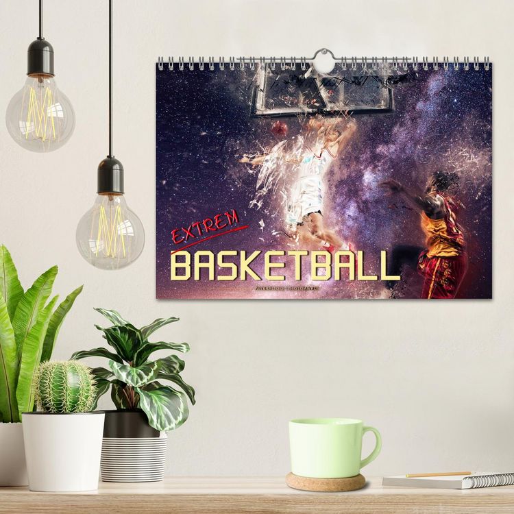 Produktbild: Basketball extrem (Wandkalender 2026 DIN A4 quer), CALVENDO Monatskalender