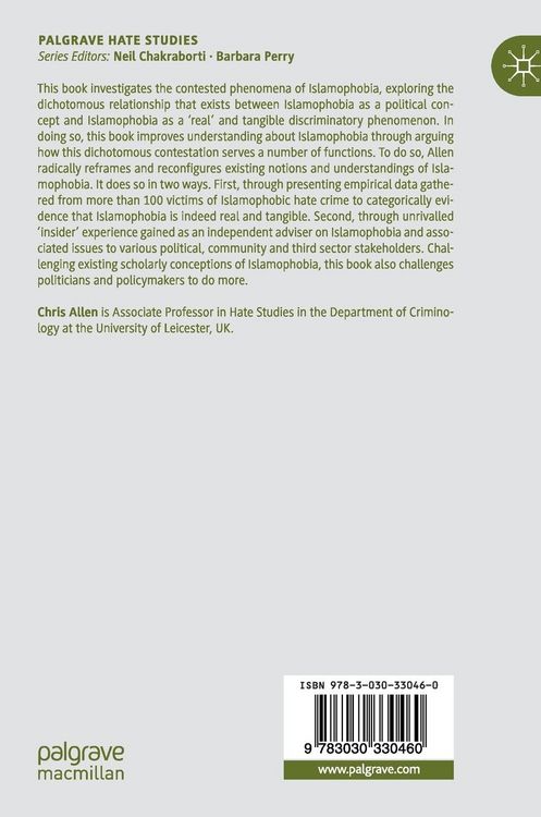 Produktbild: Reconfiguring Islamophobia