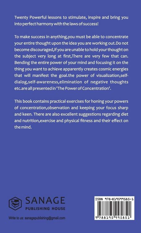 Produktbild: The Power of Concentration