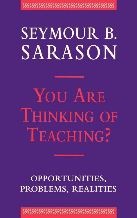 Produktbild: Thinking of Teaching Problems Realities