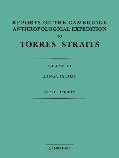 Produktbild: Reports of the Cambridge Anthropological Expedition to Torres Straits