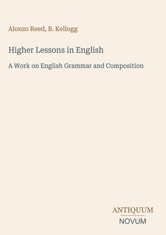 Produktbild: Higher Lessons in English