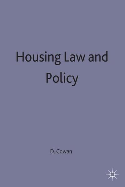 Produktbild: Housing Law and Policy